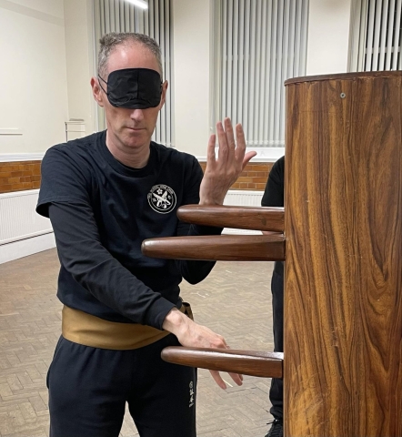Blindfold Wooden Dummy